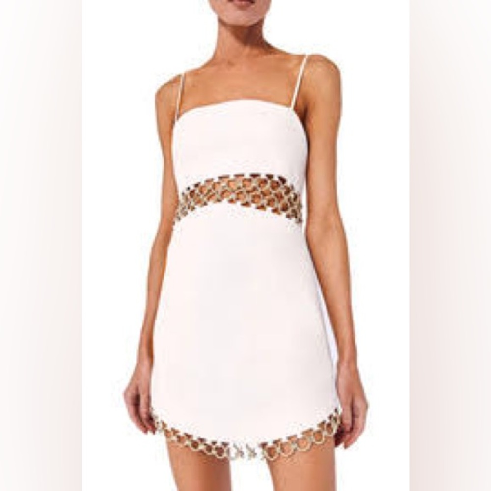 Only worn once and then dry cleaned.